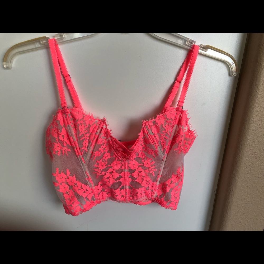 Victoria Secret Pink bustier,